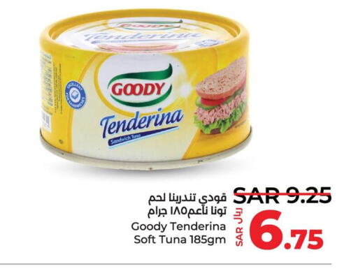 GOODY Tuna - Canned  in LULU Hypermarket in KSA, Saudi Arabia, Saudi - Dammam