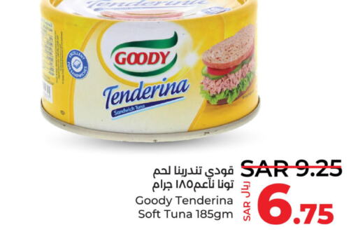 GOODY Tuna - Canned  in LULU Hypermarket in KSA, Saudi Arabia, Saudi - Dammam