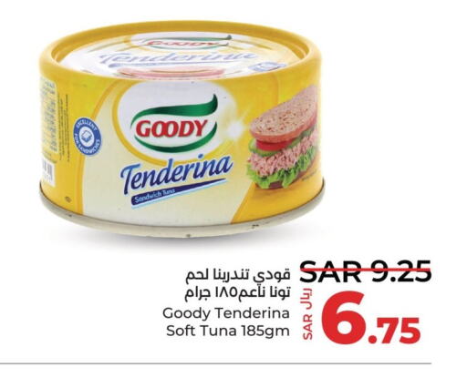 GOODY Tuna - Canned  in LULU Hypermarket in KSA, Saudi Arabia, Saudi - Saihat