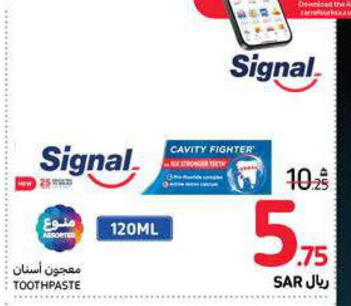 SIGNAL Toothpaste  in Carrefour in KSA, Saudi Arabia, Saudi - Al Khobar