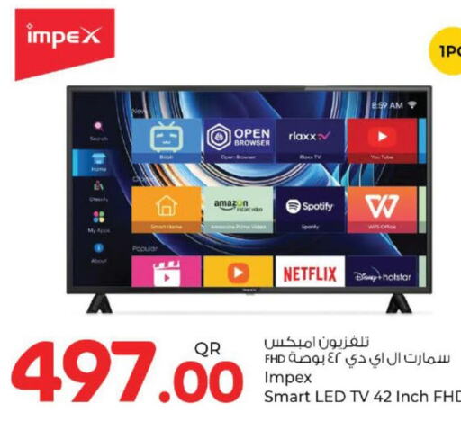 IMPEX Smart TV  in Rawabi Hypermarkets in Qatar - Al Khor