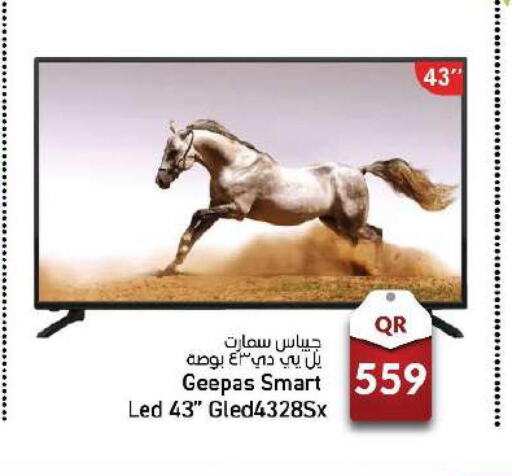 GEEPAS Smart TV  in باريس هايبرماركت in قطر - الخور