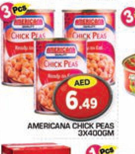 AMERICANA Chick Peas  in سنابل بني ياس in الإمارات العربية المتحدة , الامارات - أبو ظبي