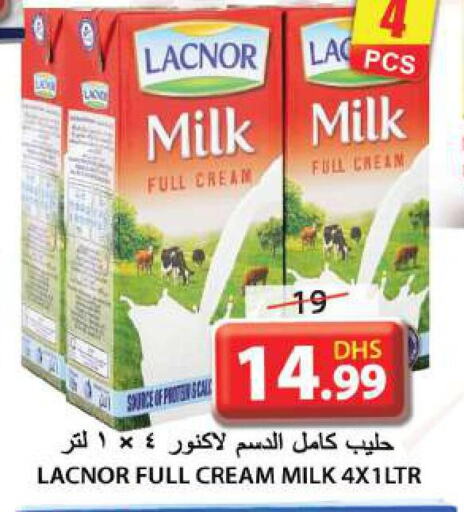 LACNOR Full Cream Milk  in جراند هايبر ماركت in الإمارات العربية المتحدة , الامارات - الشارقة / عجمان