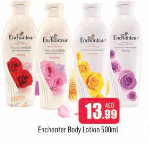 Enchanteur Body Lotion & Cream  in AL MADINA in UAE - Sharjah / Ajman