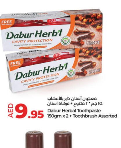 DABUR Toothpaste  in Lulu Hypermarket in UAE - Dubai