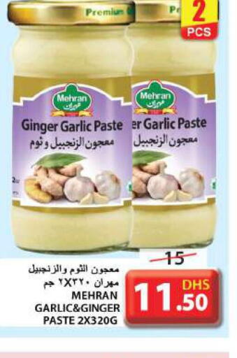 MEHRAN Garlic Paste  in جراند هايبر ماركت in الإمارات العربية المتحدة , الامارات - الشارقة / عجمان