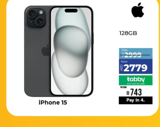 APPLE iPhone 15  in Britstar Mobiles in UAE - Abu Dhabi