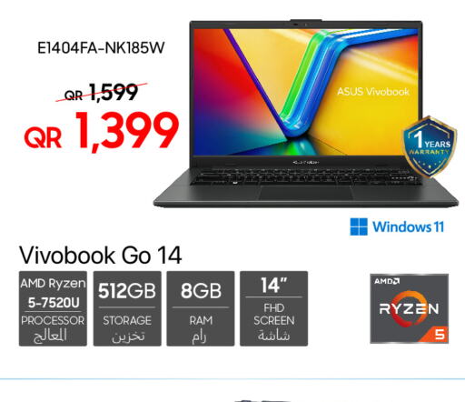 ASUS Laptop  in Techno Blue in Qatar - Al Daayen