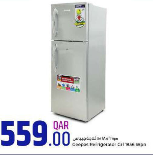 GEEPAS Refrigerator  in Rawabi Hypermarkets in Qatar - Al-Shahaniya