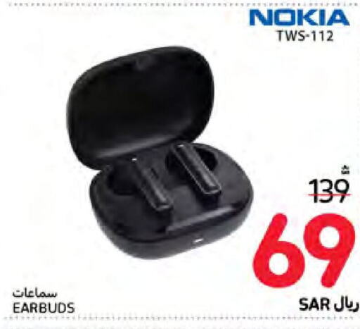 NOKIA Earphone  in Carrefour in KSA, Saudi Arabia, Saudi - Najran