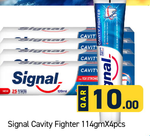 SIGNAL Toothpaste  in Paris Hypermarket in Qatar - Al Wakra