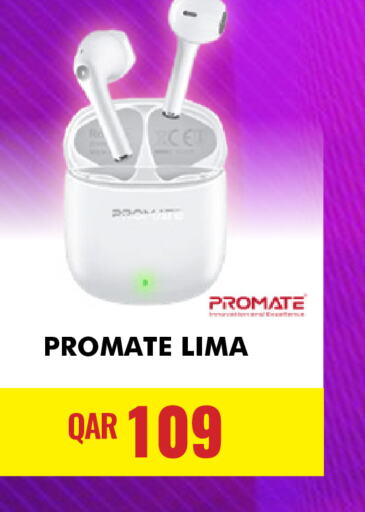 PROMATE Earphone  in Digital Zone Trading in Qatar - Al Daayen