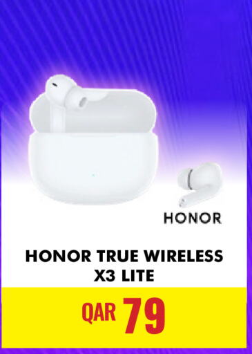 HONOR Earphone  in Digital Zone Trading in Qatar - Umm Salal