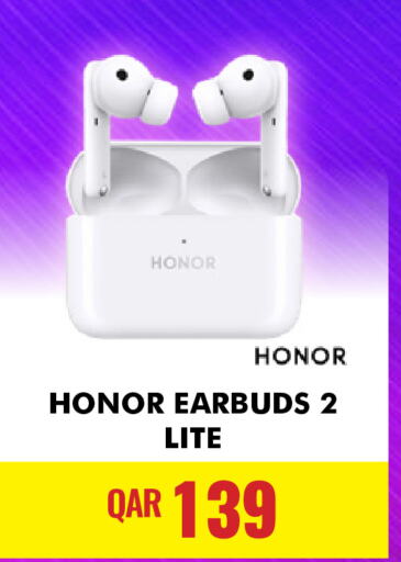 HONOR Earphone  in Digital Zone Trading in Qatar - Umm Salal