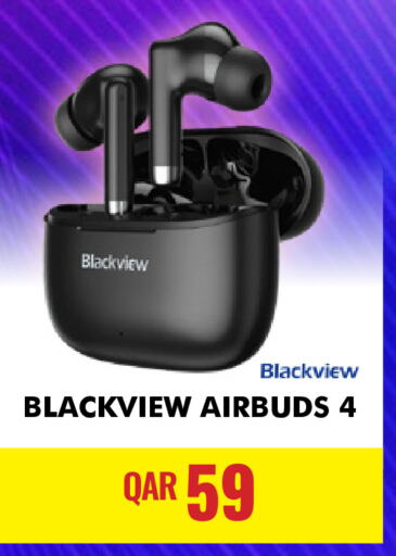 BLACKVIEW Earphone  in Digital Zone Trading in Qatar - Al Khor