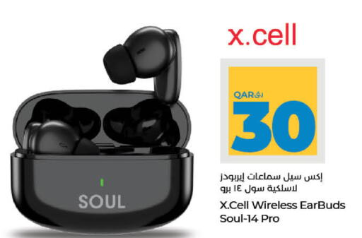 XCELL Earphone  in LuLu Hypermarket in Qatar - Al Shamal