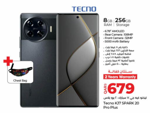 TECNO   in LuLu Hypermarket in Qatar - Al-Shahaniya