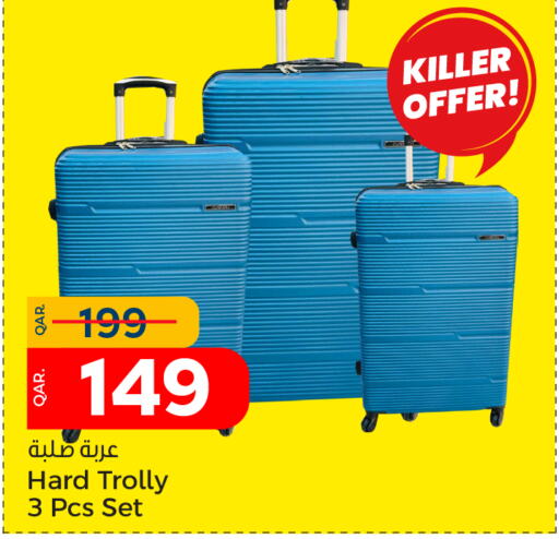  Trolley  in Paris Hypermarket in Qatar - Al Wakra