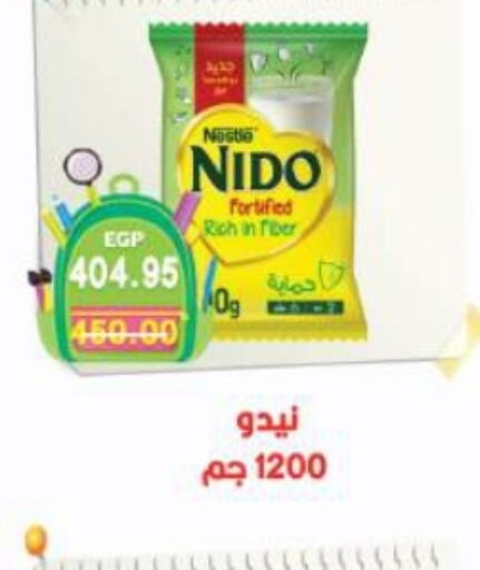 NIDO Milk Powder  in Bashayer hypermarket in Egypt - Cairo