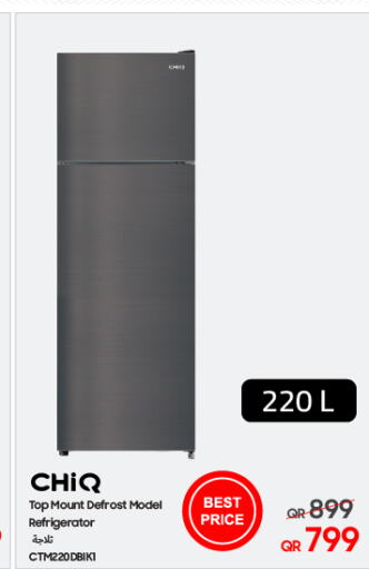 CHIQ Refrigerator  in Techno Blue in Qatar - Al-Shahaniya