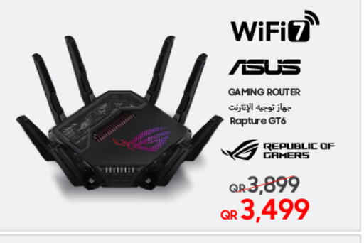 ASUS Wifi Router  in Techno Blue in Qatar - Al Wakra