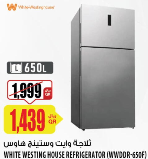 WHITE WESTINGHOUSE ثلاجة  in شركة الميرة للمواد الاستهلاكية in قطر - الوكرة