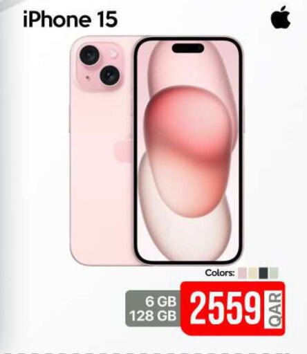 APPLE iPhone 15  in iCONNECT  in Qatar - Umm Salal