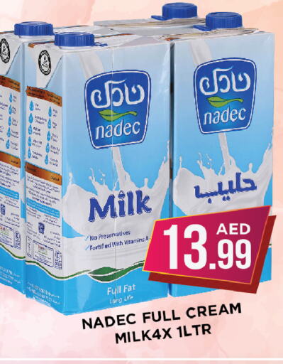 NADEC Full Cream Milk  in Ain Al Madina Hypermarket in UAE - Sharjah / Ajman