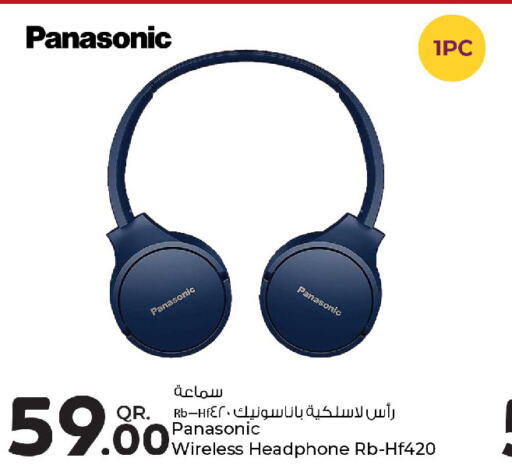 PANASONIC Earphone  in Rawabi Hypermarkets in Qatar - Al Daayen