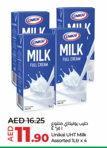 UNIKAI Long Life / UHT Milk  in Lulu Hypermarket in UAE - Fujairah