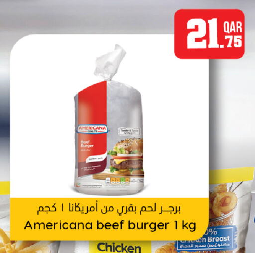 AMERICANA Chicken Burger  in Dana Hypermarket in Qatar - Al Rayyan