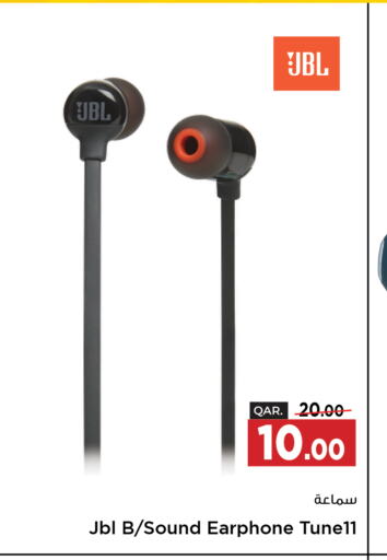 JBL Earphone  in Paris Hypermarket in Qatar - Doha