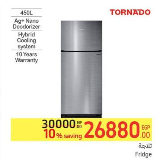 TORNADO ثلاجة  in كارفور in Egypt - القاهرة