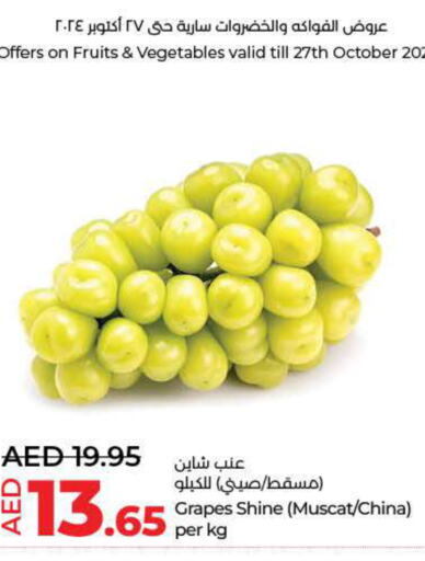  Grapes  in لولو هايبرماركت in الإمارات العربية المتحدة , الامارات - دبي