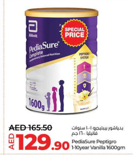 PEDIASURE   in لولو هايبرماركت in الإمارات العربية المتحدة , الامارات - ٱلْفُجَيْرَة‎