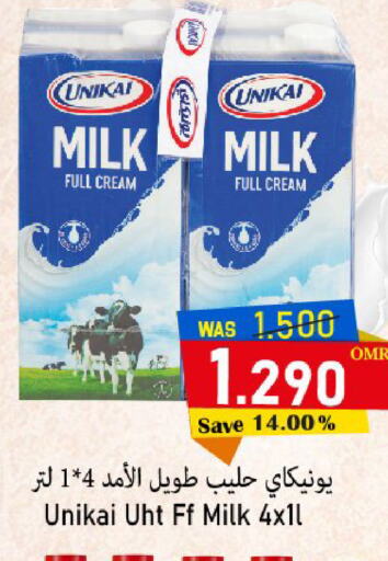 UNIKAI Full Cream Milk  in Al Qoot Hypermarket in Oman - Muscat