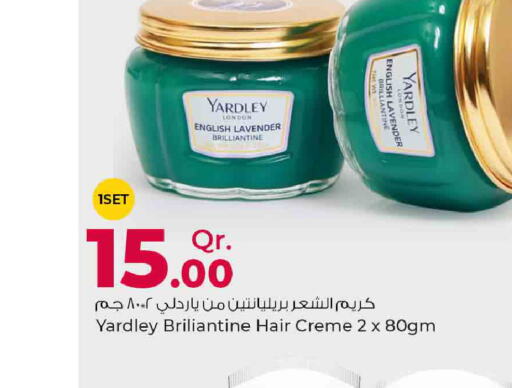 YARDLEY Hair Cream  in Rawabi Hypermarkets in Qatar - Al Shamal