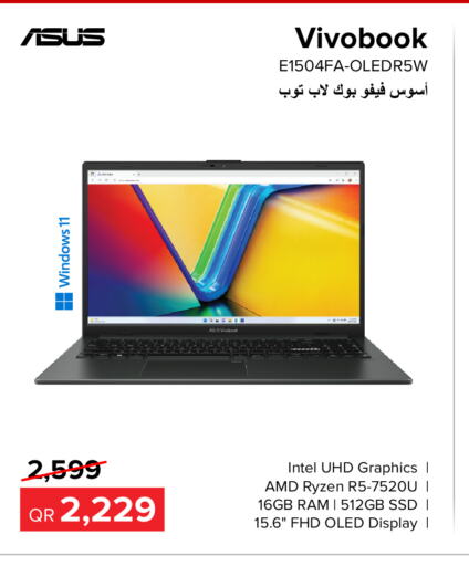 ASUS Laptop  in Al Anees Electronics in Qatar - Al Rayyan