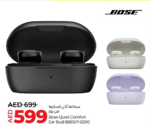 BOSE Earphone  in Lulu Hypermarket in UAE - Dubai