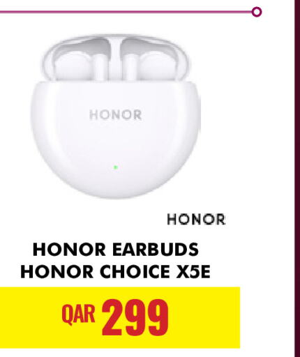 HONOR Earphone  in Digital Zone Trading in Qatar - Umm Salal