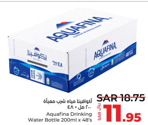 AQUAFINA   in لولو هايبرماركت in مملكة العربية السعودية, السعودية, سعودية - المنطقة الشرقية