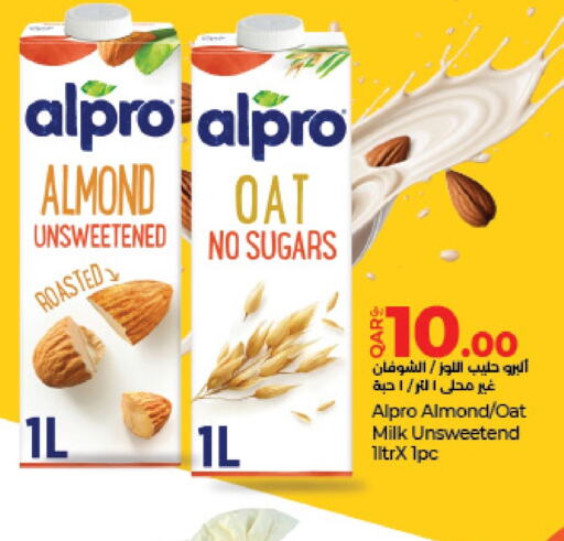 ALPRO Almond Milk  in LuLu Hypermarket in Qatar - Al Wakra