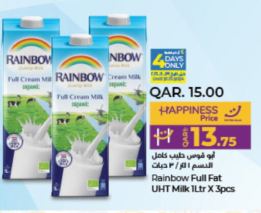 RAINBOW Full Cream Milk  in LuLu Hypermarket in Qatar - Umm Salal