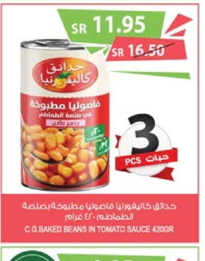 CALIFORNIA GARDEN Baked Beans  in Farm  in KSA, Saudi Arabia, Saudi - Qatif