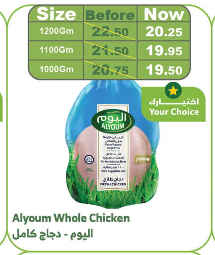 AL YOUM Fresh Whole Chicken  in Al Raya in KSA, Saudi Arabia, Saudi - Al Qunfudhah