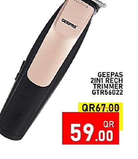 GEEPAS Hair Remover   in Passion Hypermarket in Qatar - Al Daayen