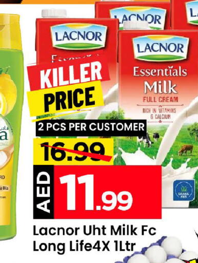 LACNOR Full Cream Milk  in Mark & Save in UAE - Abu Dhabi