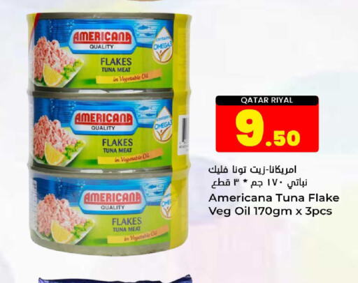 AMERICANA Tuna - Canned  in Dana Hypermarket in Qatar - Al Wakra