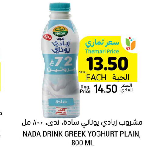 NADA Greek Yoghurt  in Tamimi Market in KSA, Saudi Arabia, Saudi - Al Hasa